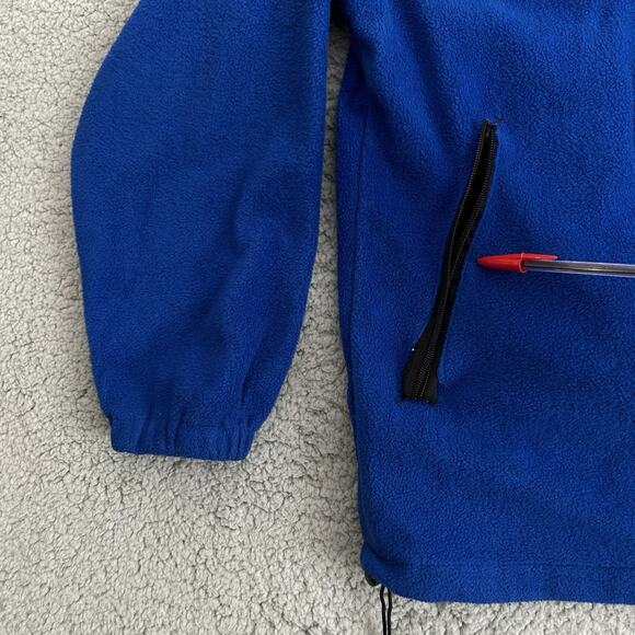 The North Face Gore Windstopper Jacket Womens S Fleece FullZip Blue Black - Picture 4 of 16